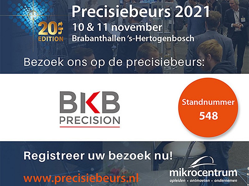 Precision Fair 2021 BKB Precision Precisiebeurs 2021 BKB Precision