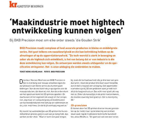 Artikel Kunststof en Rubber