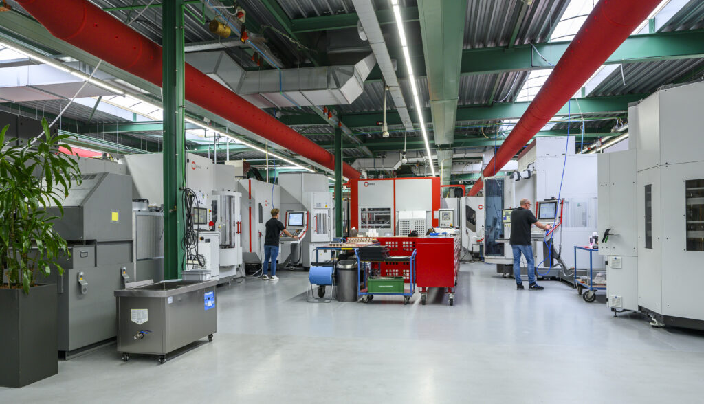 Hoogstaand machinepark