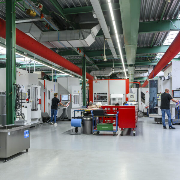 Hoogstaand machinepark