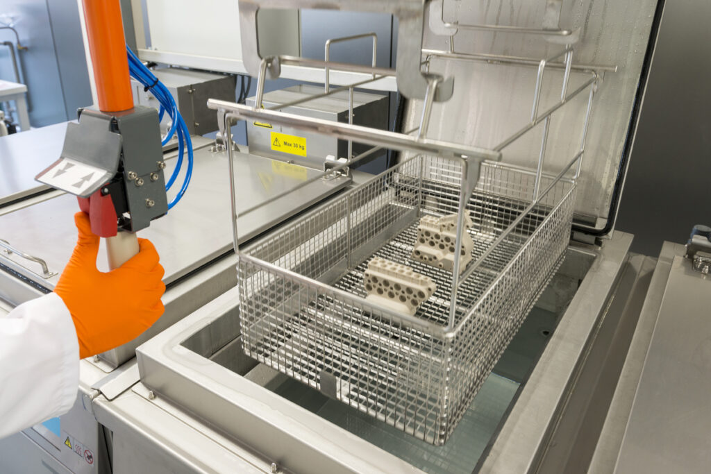 Kunststof wasstraat reinigen