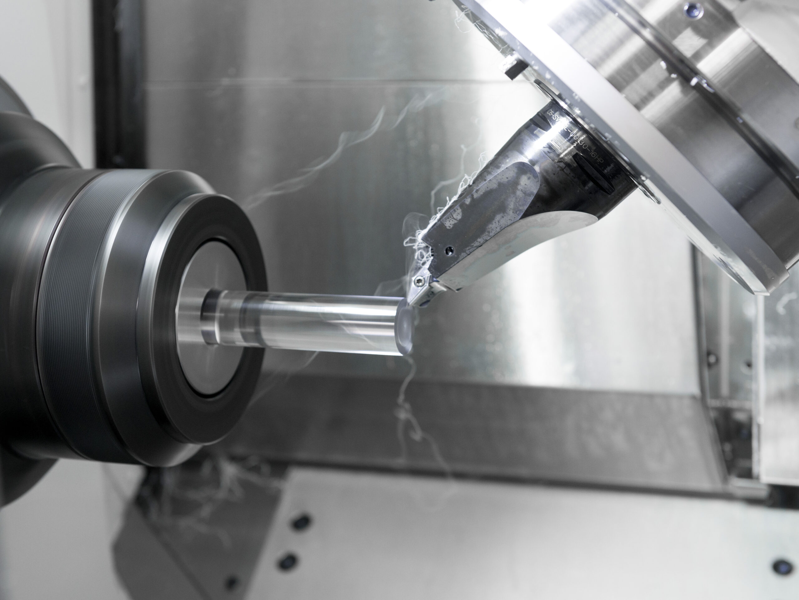 Kunststof draaien zonder koeling