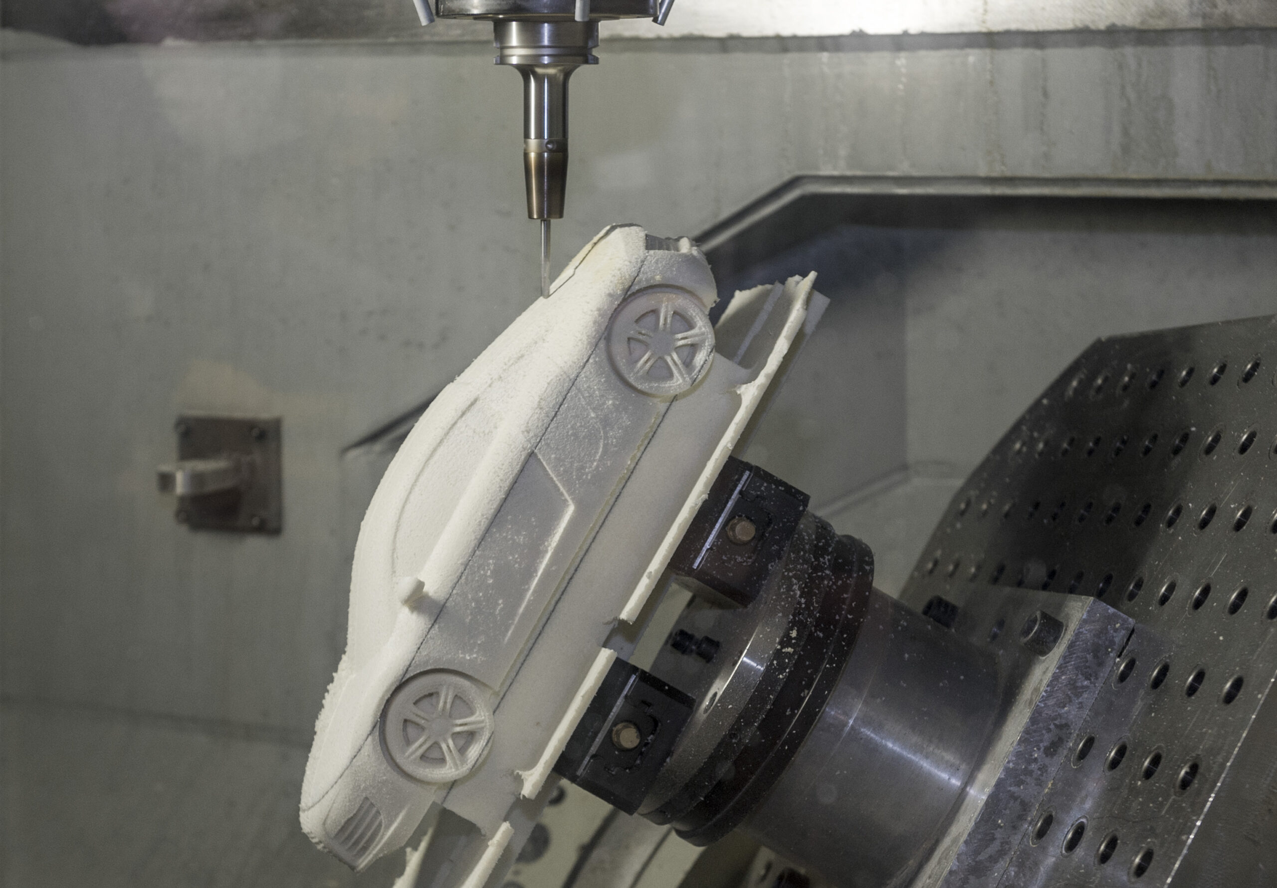 Kunststof schuim frezen